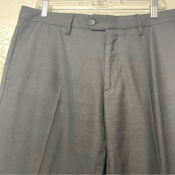 Ted Baker London Textured Gray Men Pants Size 36-27” - Picture 4 of 10